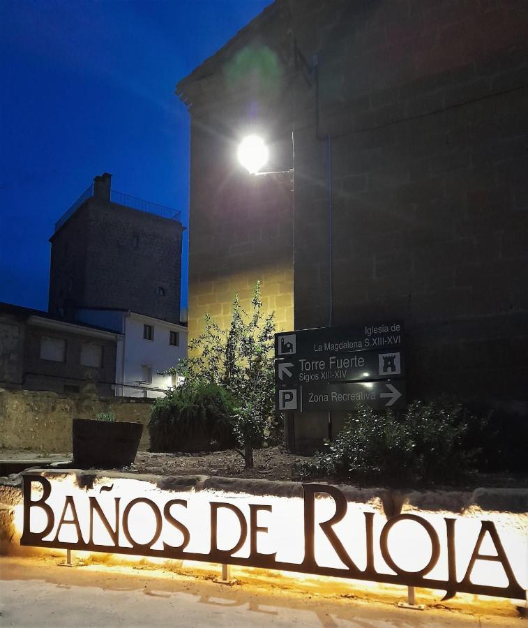 Torre Fuerte Siglo XIII Guest House Banos de Rioja Екстериор снимка